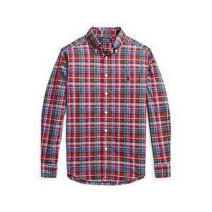Ralph Lauren Youth Multicolor Madras Plaid Button Down Shirt. S XL (18-20)